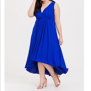 TORRID CHIFFON HI-LO DRESS